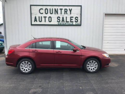 2014 Chrysler 200 for sale at COUNTRY AUTO SALES LLC in Greenville OH