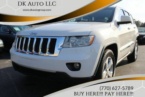 2012 Jeep Grand Cherokee for sale at DK Auto LLC in Stone Mountain GA