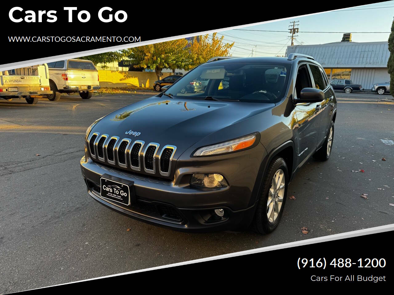 2015 Jeep Cherokee for sale at Cars To Go in Sacramento, CA