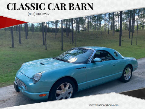 2002 Ford Thunderbird for sale at Classic Car Barn in Williston FL