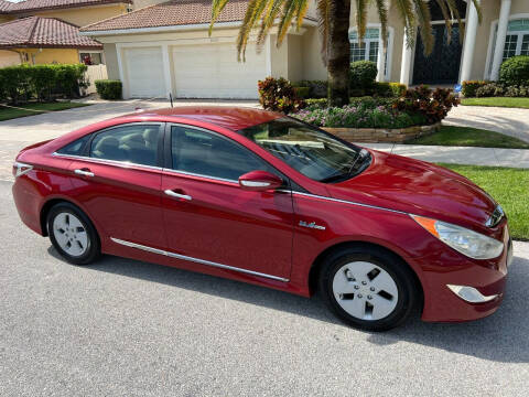 2012 Hyundai Sonata Hybrid for sale at Exceed Auto Brokers in Lighthouse Point FL
