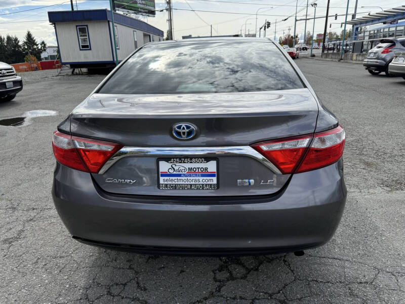 2015 Toyota Camry Hybrid LE