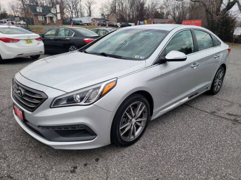 2015 Hyundai Sonata for sale at JAY'S AUTO SALES in Joppa MD