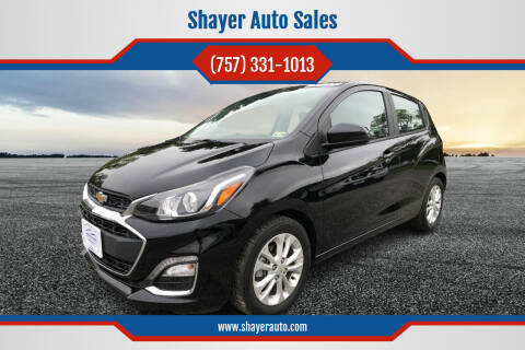 2019 Chevrolet Spark for sale at Shayer Auto Sales in Cape Charles VA