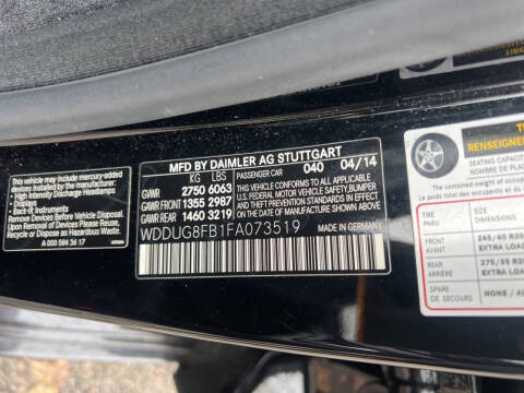 2015 Mercedes-Benz S-Class S 550 4MATIC