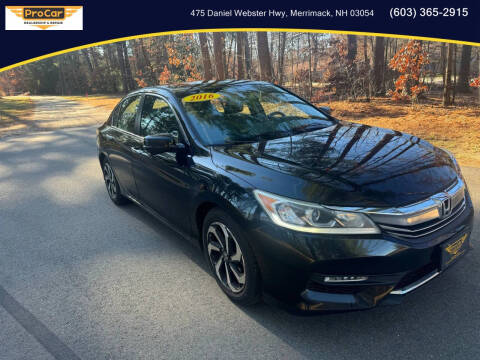 2016 Honda Accord EX-L