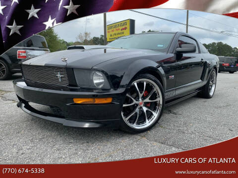 2007 Ford Mustang for sale at Luxury Cars of Atlanta in Snellville GA