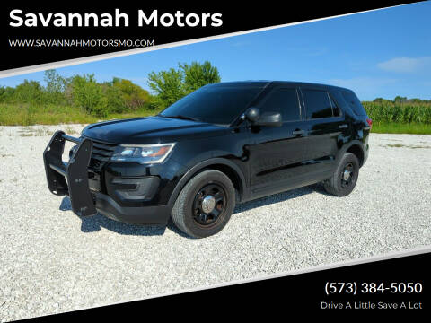 2017 Ford Explorer for sale at Savannah Motors in Elsberry MO