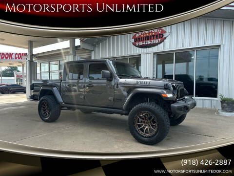 2021 Jeep Gladiator for sale at Motorsports Unlimited - Trucks in McAlester OK
