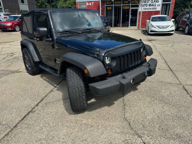 2011 Jeep Wrangler for sale at First Class Auto Mall in Akron, OH