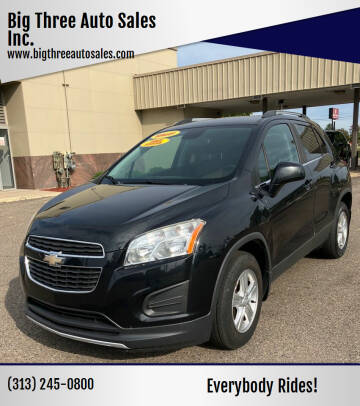 2015 Chevrolet Trax for sale at Big Three Auto Sales Inc. in Detroit MI