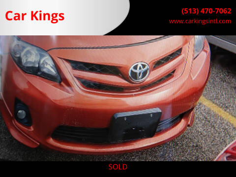 2013 Toyota Corolla for sale at Car Kings in Cincinnati OH