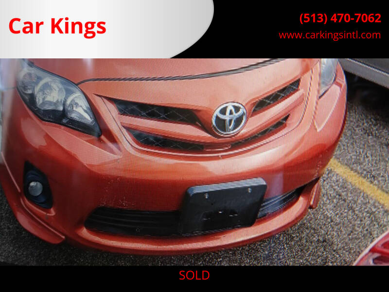 2013 Toyota Corolla for sale at Car Kings in Cincinnati OH