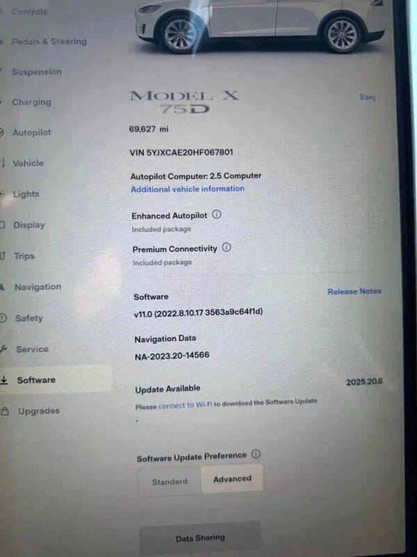 2017 Tesla Model X 75D