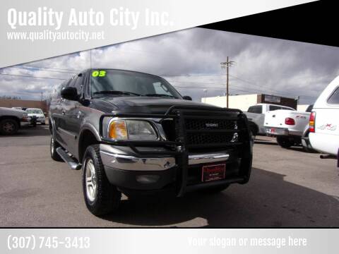 2003 Ford F-150 for sale at Quality Auto City Inc. in Laramie WY