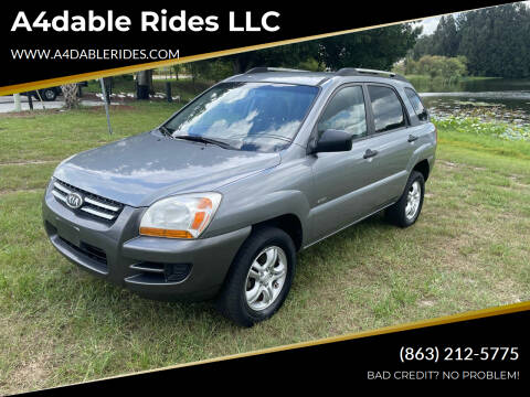 2008 Kia Sportage for sale at A4dable Rides LLC in Haines City FL