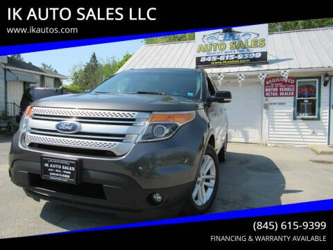 2015 Ford Explorer for sale at IK AUTO SALES LLC in Goshen NY