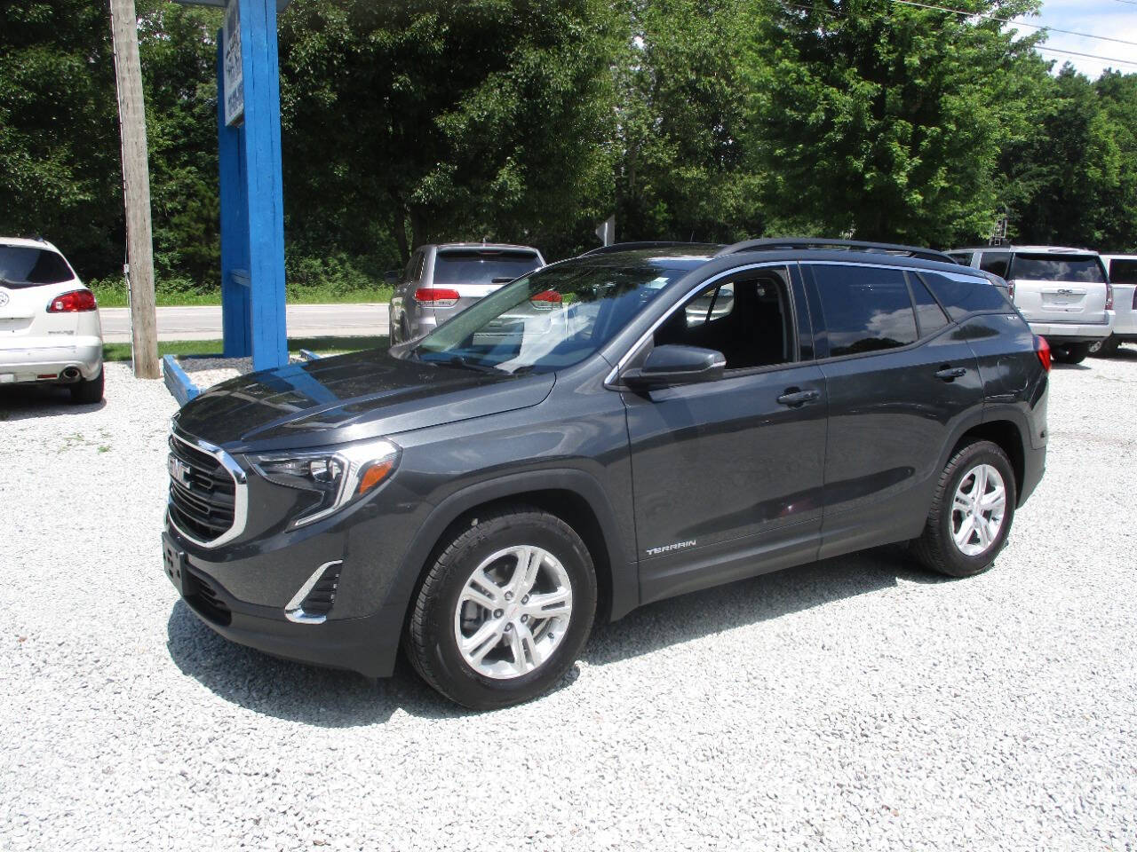 Gray 2019 GMC Terrain SLE SLE 4dr SUV 1