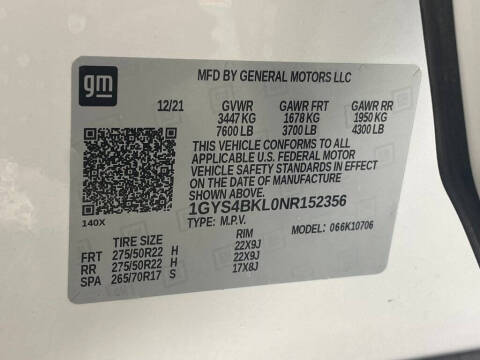 2022 Cadillac Escalade Premium Luxury