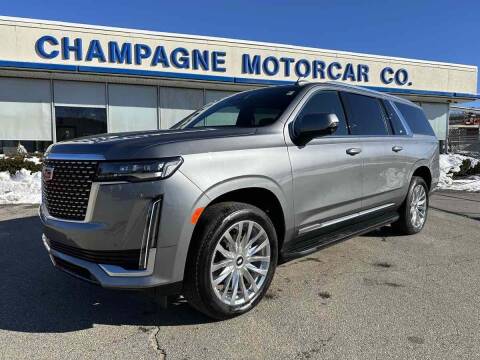 2022 Cadillac Escalade ESV for sale at Champagne Motor Car Company in Willimantic CT