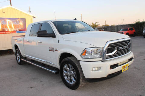 2017 RAM 2500 for sale at ALL STAR MOTORS INC in Houston TX