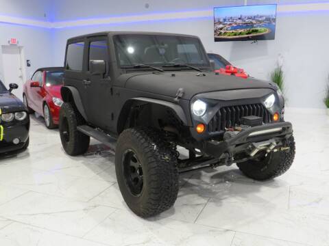 2012 Jeep Wrangler for sale at Dealer One Auto Credit in Oklahoma City OK