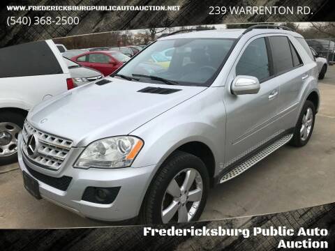 2009 Mercedes-Benz M-Class for sale at FPAA in Fredericksburg VA