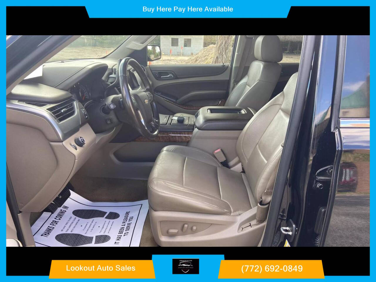 2015 Chevrolet Tahoe for sale at Lookout Auto Sales in Stuart, FL