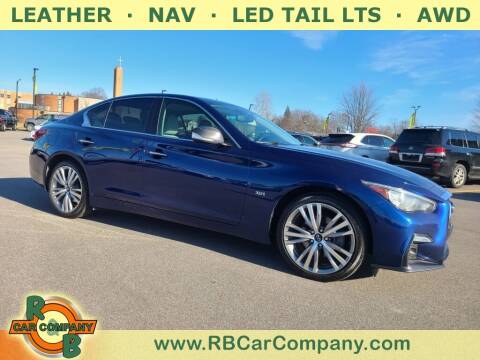 2018 Infiniti Q50 for sale at R & B Car Co in Warsaw IN