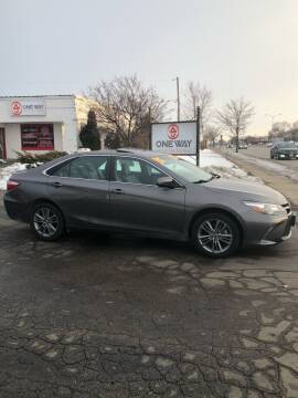 2015 Toyota Camry for sale at One Way Auto Exchange in Milwaukee WI