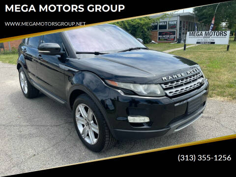 2013 Land Rover Range Rover Evoque for sale at MEGA MOTORS GROUP in Redford MI