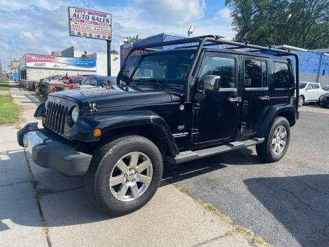 2011 Jeep Wrangler Unlimited for sale at City Motors Auto Sale LLC in Redford MI