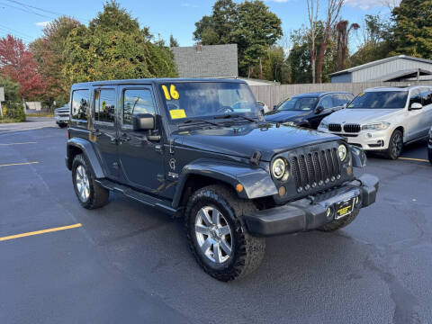 2016 Jeep Wrangler Unlimited Sahara