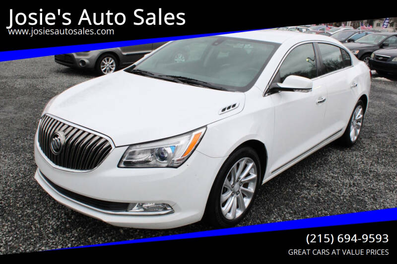 2015 Buick LaCrosse for sale at Josie's Auto Sales in Gilbertsville PA