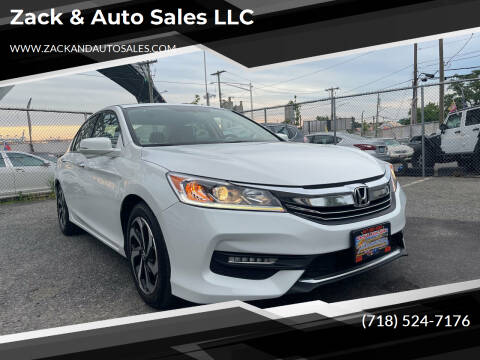 2016 Honda Accord for sale at Zack & Auto Sales LLC in Staten Island NY