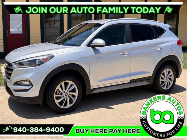 2018 Hyundai TUCSON for sale at BANKERS AUTOS in Denton, TX