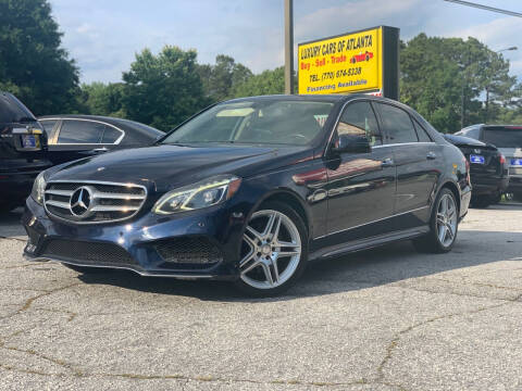 2014 Mercedes-Benz E-Class for sale at Luxury Cars of Atlanta in Snellville GA