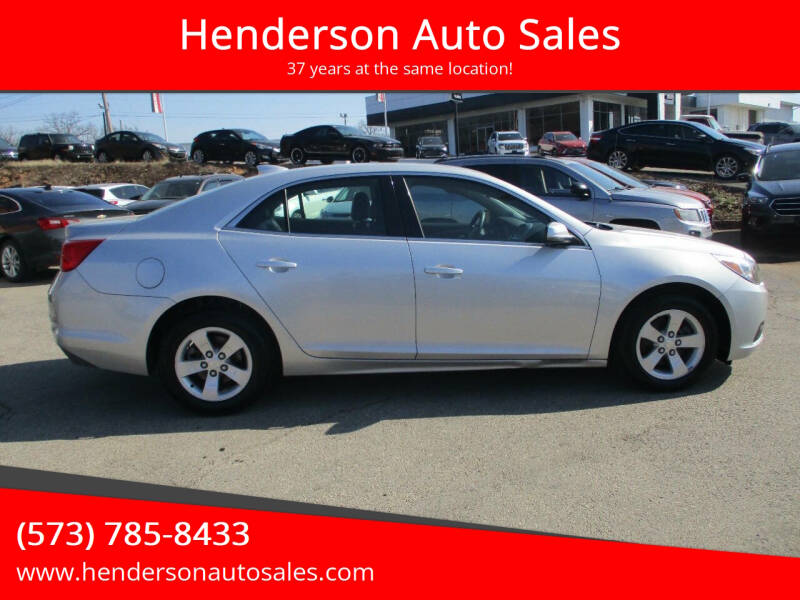 2016 Chevrolet Malibu Limited for sale at Henderson Auto Sales in Poplar Bluff MO