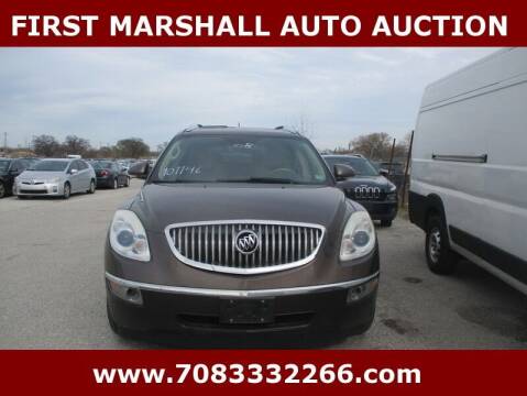 2008 Buick Enclave for sale at First Marshall Auto Auction in Harvey IL