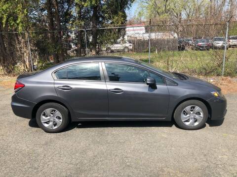 2013 Honda Civic for sale at New Look Auto Sales Inc in Indian Orchard MA