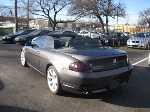 2007 BMW 6 Series 650i