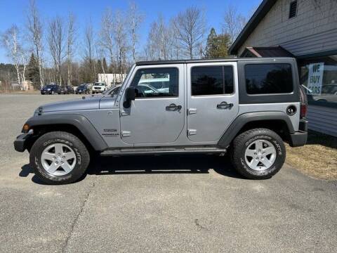 2013 Jeep Wrangler Unlimited for sale at Evergreen Auto Center in Saranac Lake NY