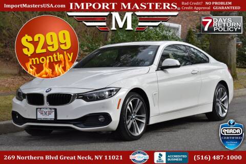 2018 BMW 4 Series for sale at Import Masters in Great Neck NY