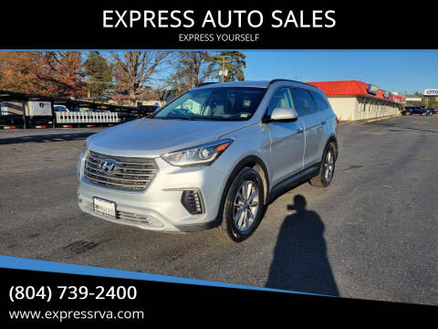 2017 Hyundai Santa Fe for sale at EXPRESS AUTO SALES in Midlothian VA