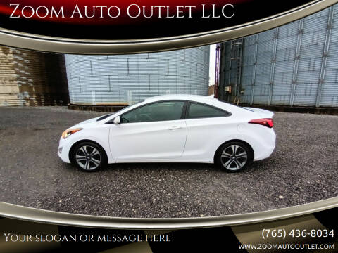 2014 Hyundai Elantra Coupe for sale at Zoom Auto Outlet LLC in Thorntown IN