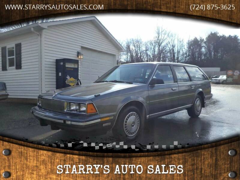 1985 Buick Century for sale at STARRY'S AUTO SALES in New Alexandria PA