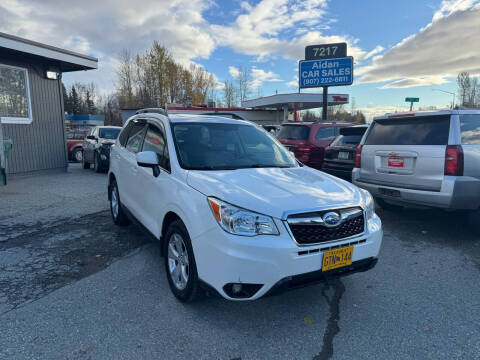 2014 Subaru Forester for sale at AIDAN CAR SALES in Anchorage AK