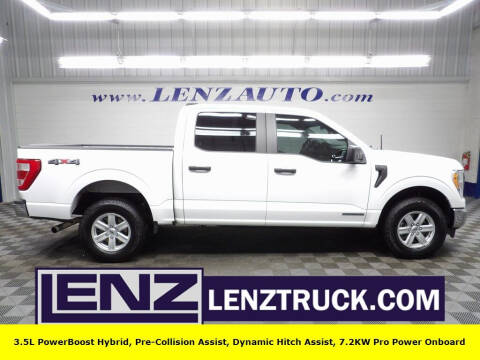 2021 Ford F-150 for sale at LENZ TRUCK CENTER in Fond Du Lac WI