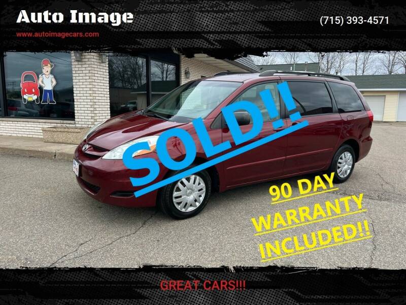 2008 Toyota Sienna for sale at Auto Image in Schofield WI