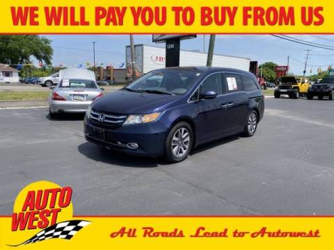 2014 Honda Odyssey for sale at Autowest Allegan in Allegan MI